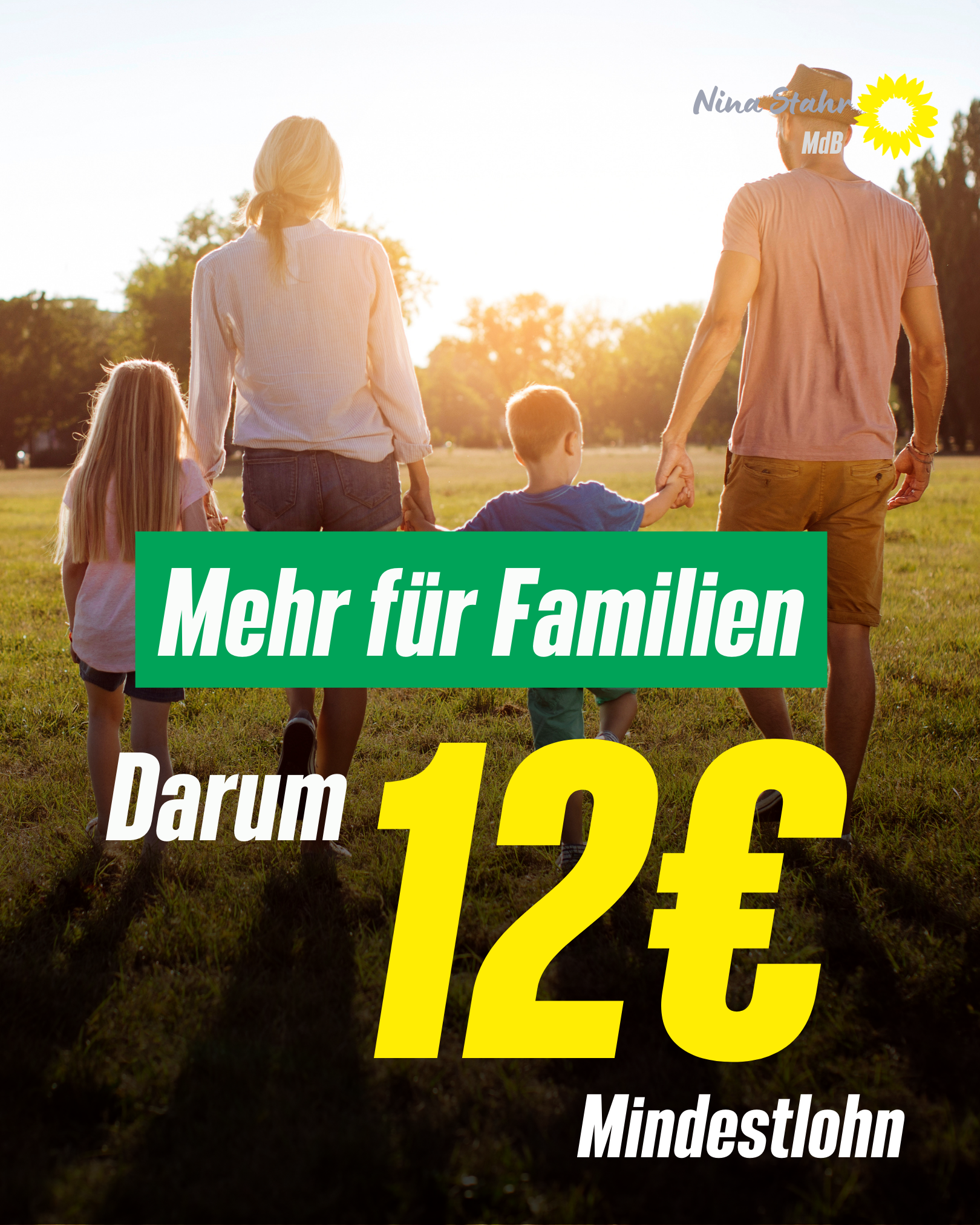 Mehr für Familien – Darum 12 Euro Mindestlohn